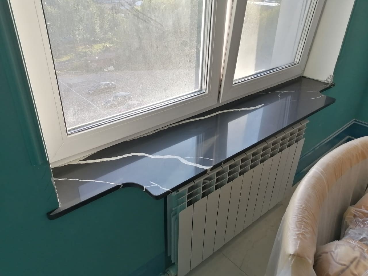 Готовое изделие. Кухня. Avant Quartz 7600 Калакатта ле Нор. Фото 9