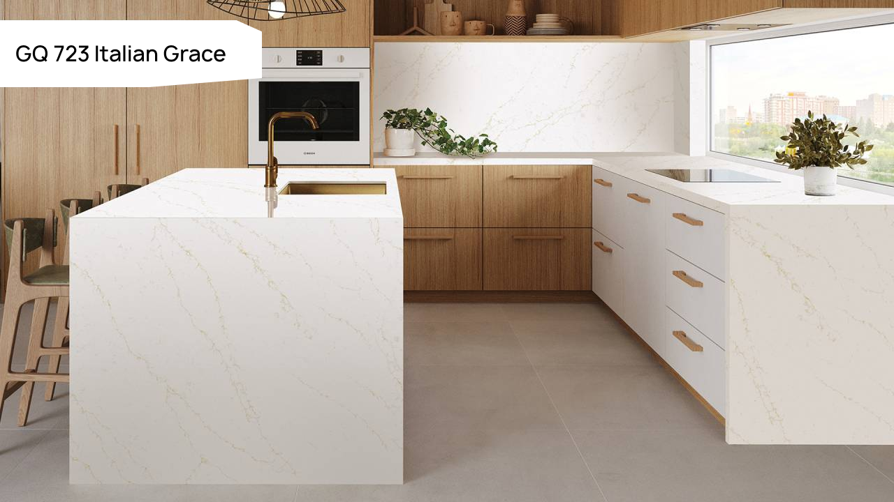 Кварц тасы GRANDEX Quartz GQ 723 Italian Grace. Фото 3