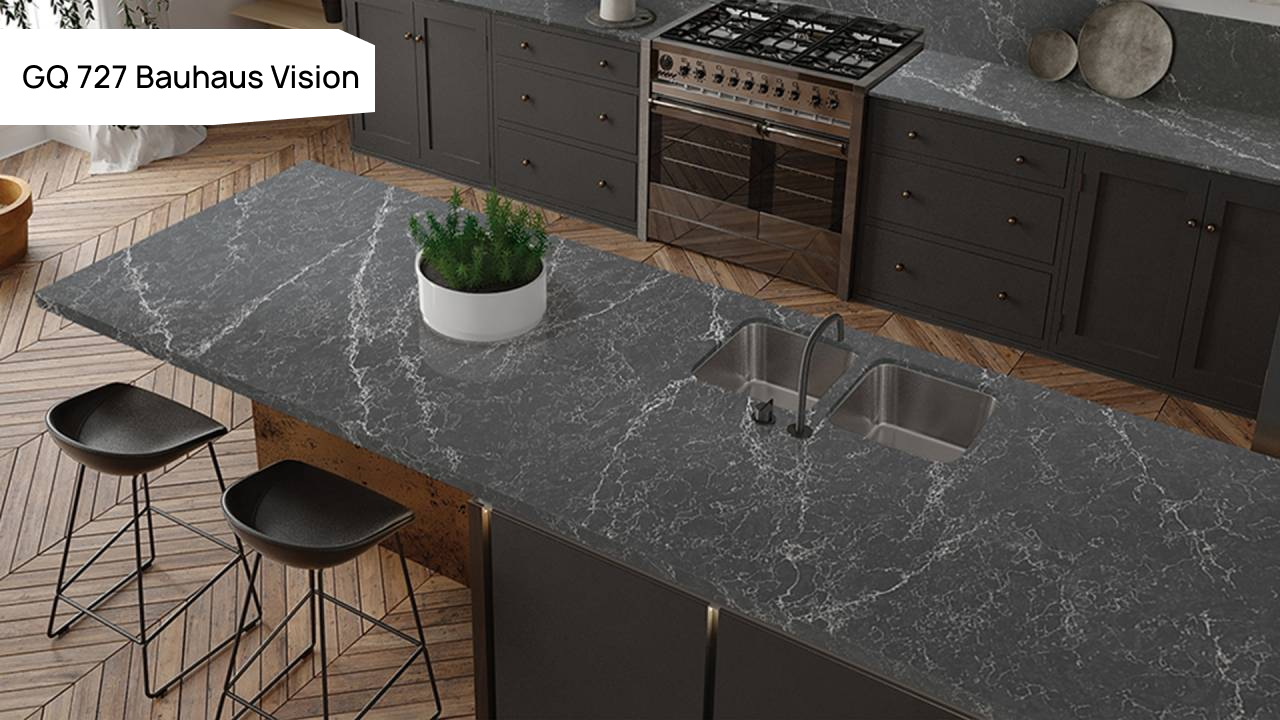 Кварц тасы GRANDEX Quartz GQ 727 Bauhaus Vision. Фото 2