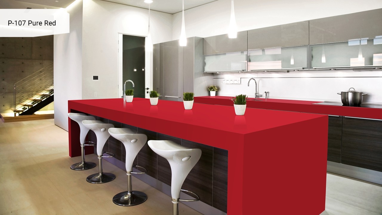 Акрил тасы GRANDEX P-107 Pure Red. Фото 2