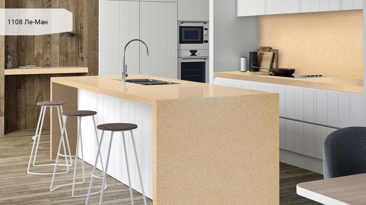 Кварц тасы Avant Quartz 1108 Ле-Ман. Фото 1