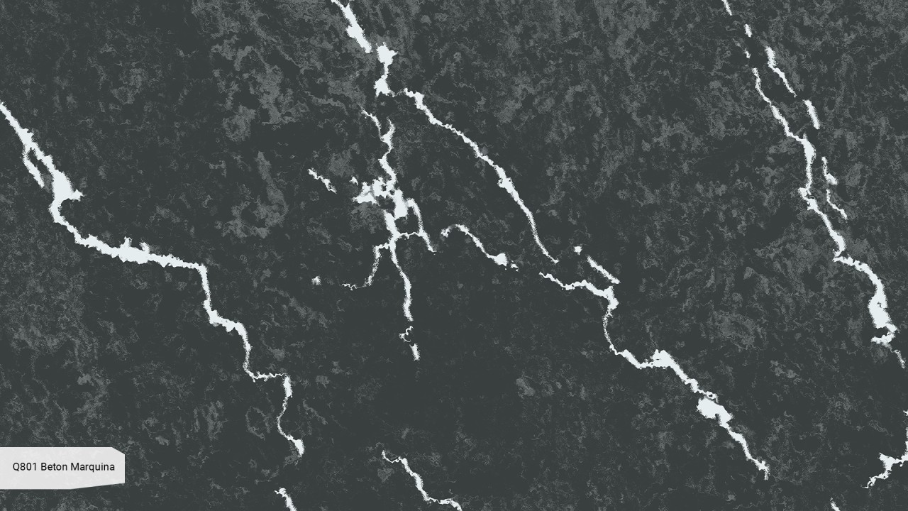 Кварцевый камень Avant Quartz Q801 Beton Marquina