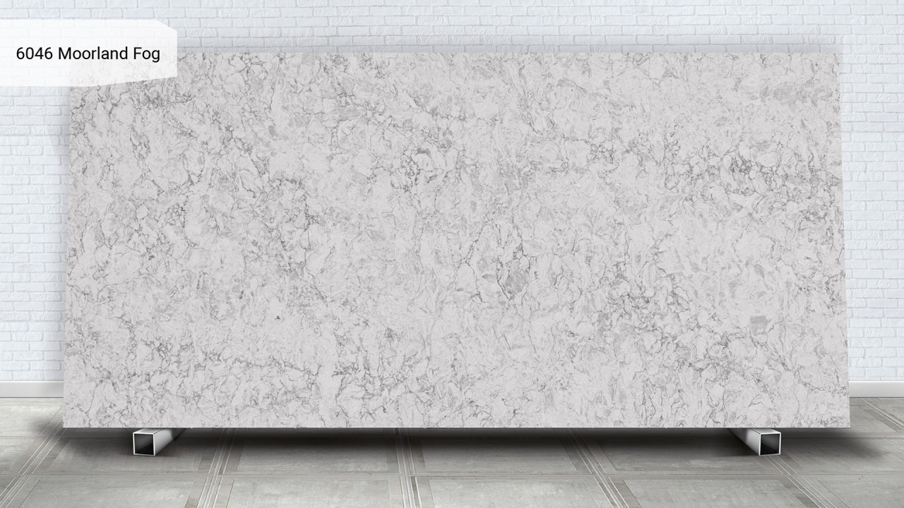 Кварц тасы Caesarstone 6046 Moorland Fog. Фото 4