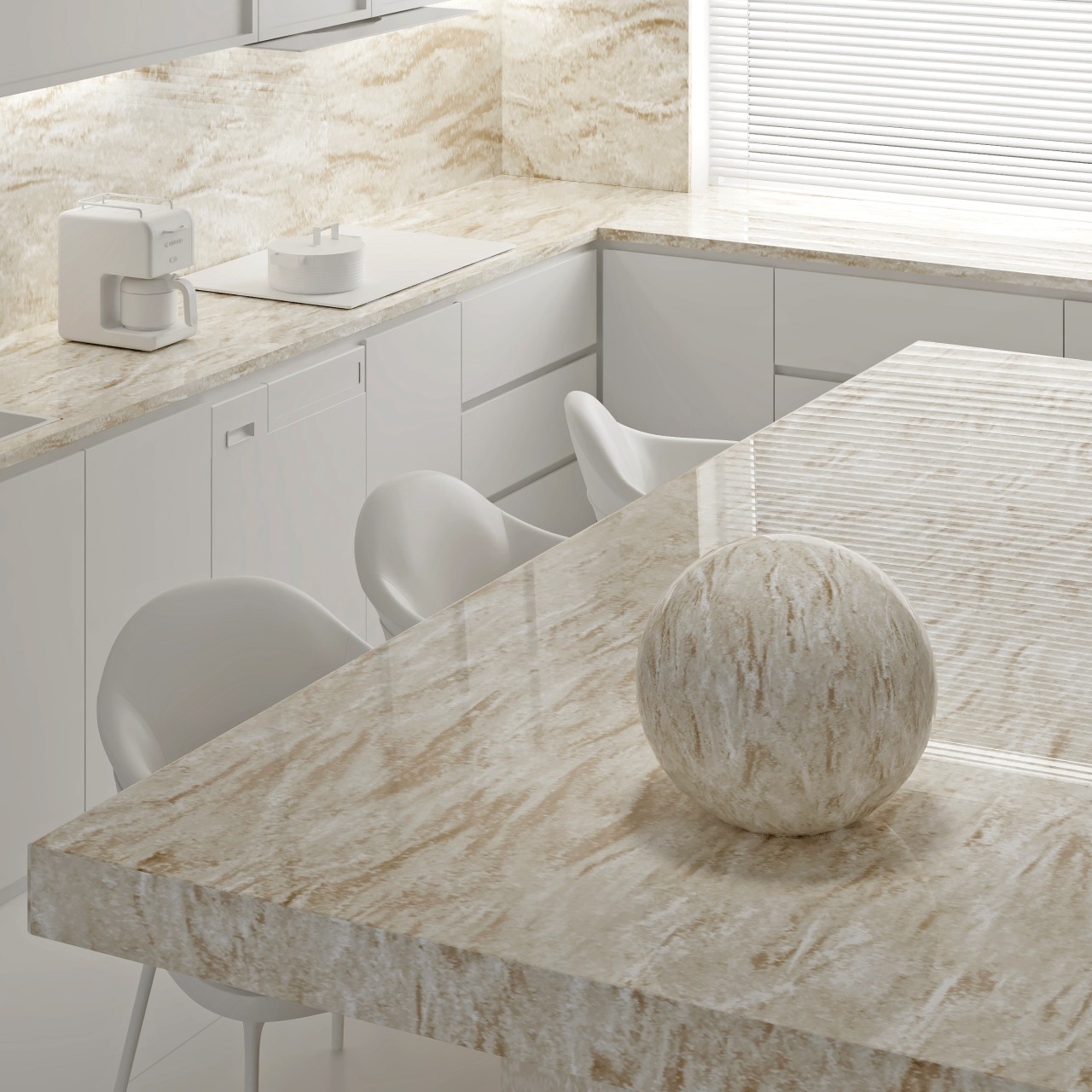 Акриловый камень Formax O-906 Warm Shore. Фото 3