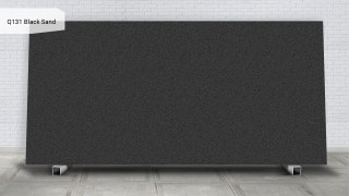 Кварц тасы Avant Quartz Q131 Black sand. Фото 1