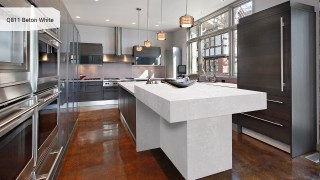 Кварцевый камень Avant Quartz Q811 Beton White. Фото 3