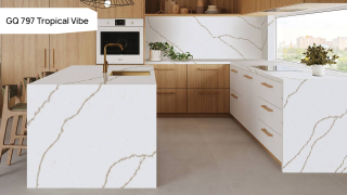 Кварц тасы GRANDEX Quartz GQ 797 Tropical Vibe. Фото 3