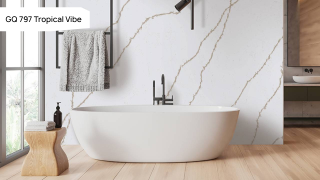 Кварц тасы GRANDEX Quartz GQ 797 Tropical Vibe. Фото 4