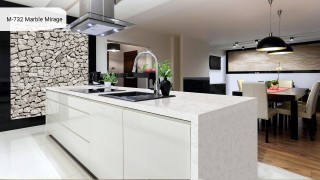 Акриловый камень GRANDEX M-732 Marble Mirage. Фото 3