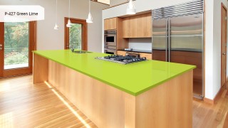 Акриловый камень GRANDEX P-427 Green Lime. Фото 4