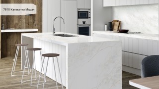 Кварц тасы Avant Quartz 7810 Calacatta Modane. Фото 3