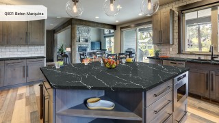 Кварцевый камень Avant Quartz Q801 Beton Marquina. Фото 2