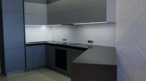 Дайын өнім. Ас үй. Caesarstone 5003 Piatra Grey