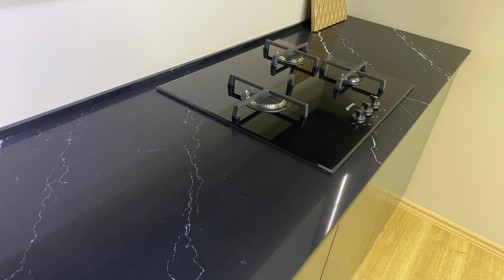 Готовое изделие. Кухня. Avant Quartz 7060 Calacatta Mont Saint-Michel