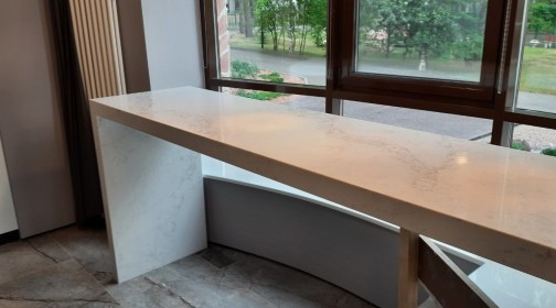 Готовое изделие. Жилые помещения. Avant Quartz 7100 Статуарио Лилль