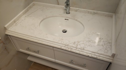 Готовое изделие. Мойка. Avant Quartz 7100 Статуарио Лилль