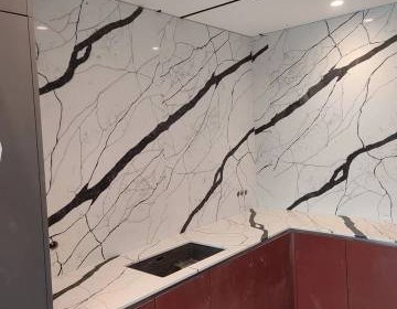 Готовое изделие. Кухня. Avant Quartz 7300 Калакатта Аяччо