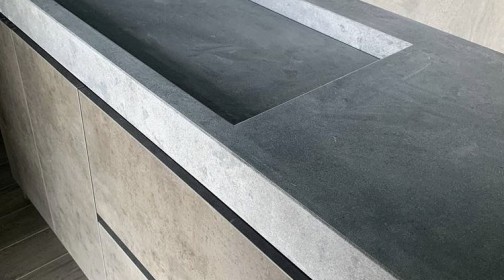 Дайын өнім. Жуғыштары. Caesarstone 4033 Rugged Concrete