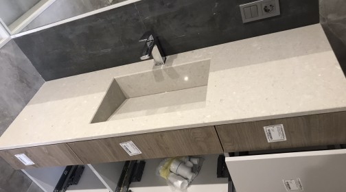 Дайын өнім. Жуғыштары. Caesarstone 4130 Clamshell