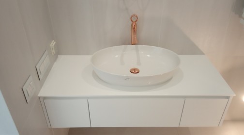 Готовое изделие. Мойка. GRANDEX P-104 Pure White